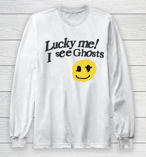 Kid Cudi SLN Shirt Lucky Me I See Ghosts Long Sleeve T-Shirt