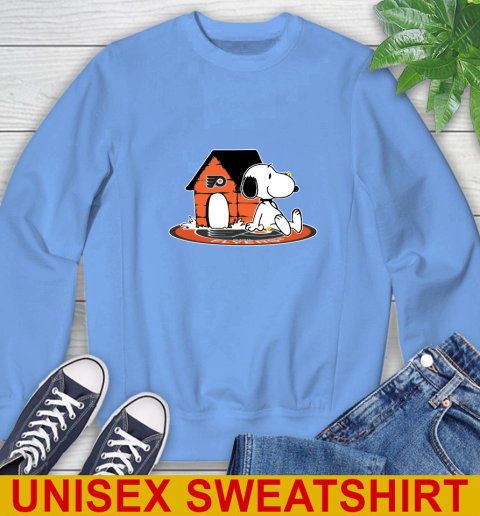 NHL Hockey Philadelphia Flyers Snoopy The Peanuts Movie Shirt Sweatshirt 11