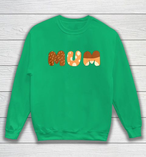 Bluey Mum for moms on Mother Day Chili Sweatshirt 5