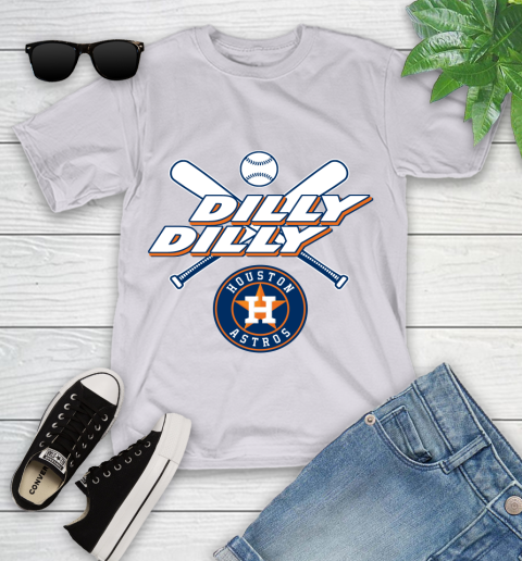 MLB Houston Astros Dilly Dilly Baseball Sports Youth T-Shirt 4