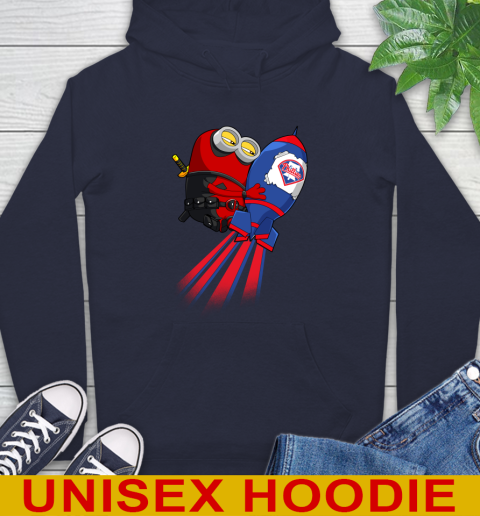 MLB Baseball Philadelphia Phillies Deadpool Minion Marvel Shirt Hoodie 3