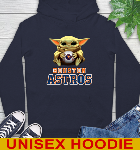 MLB Baseball Houston Astros Star Wars Baby Yoda Shirt 16
