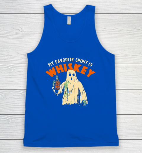 My Favorite Spirit Is Whiskey Halloween Tank Top 3