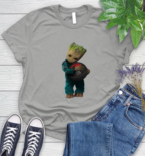 NBA Groot Guardians Of The Galaxy Basketball Sports Toronto Raptors Women's T-Shirt 10