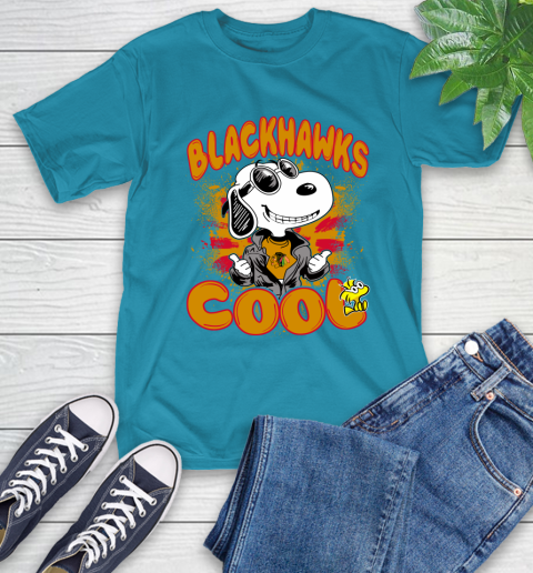 NHL Hockey Chicago Blackhawks Cool Snoopy Shirt T-Shirt 10