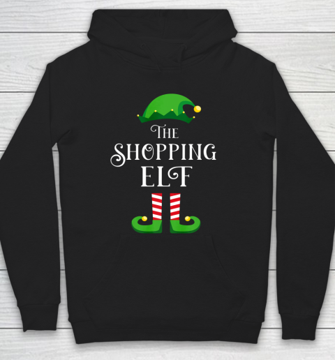 The Shopping Elf Matching Family Group Christmas Gift Hoodie