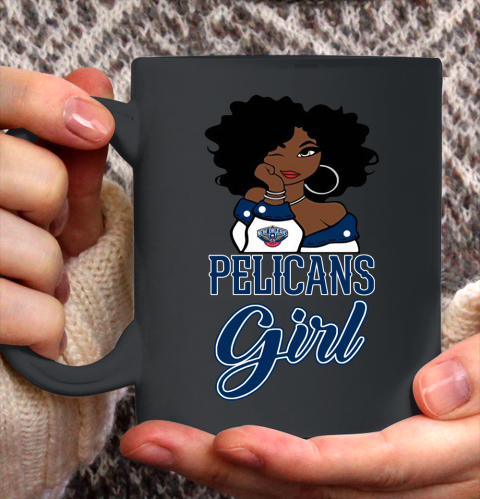 New Orleans Pelicans Girl NBA Ceramic Mug 11oz