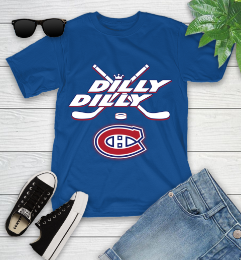 NHL Montreal Canadiens Dilly Dilly Hockey Sports Youth T-Shirt 9