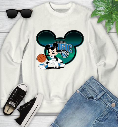NBA Orlando Magic Mickey Mouse Disney Basketball Youth Sweatshirt