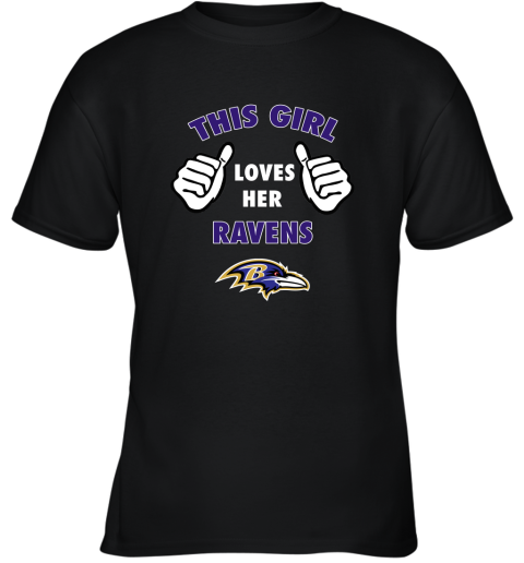 Baltimore Ravens Youth Love T-Shirt