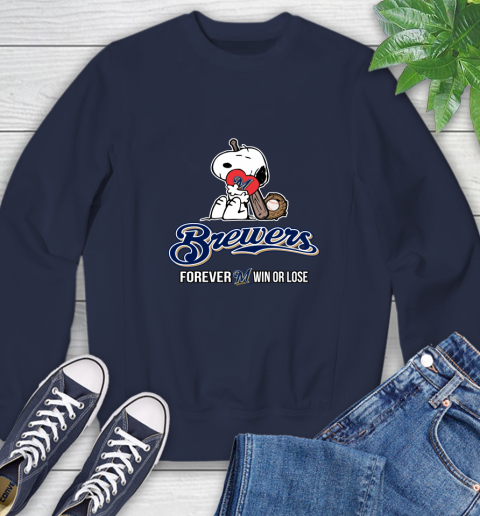 MLB The Peanuts Movie Snoopy Forever Win Or Lose Baseball Milwaukee Brewers 27