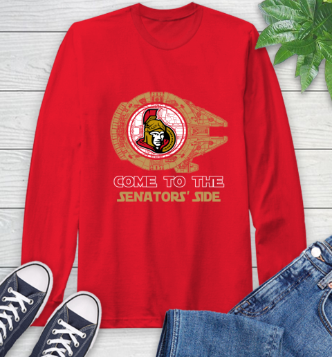 NHL Come To The Ottawa Senators Wars Hockey Sports Long Sleeve T-Shirt 11