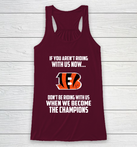 NFL Cincinnati Bengals Football We Become The Champions Racerback Tank 2