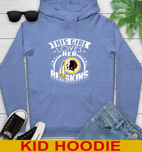 Washington Redskins NFL Football This Girl Loves Her Team 139