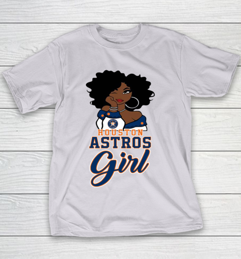 Houston Astross Girl MLB Youth T-Shirt 5