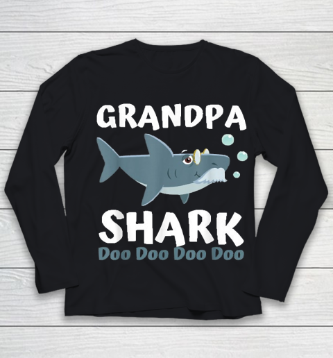 Grandpa Funny Gift Apparel  Fathers Day Gift From Wife Kids Baby Grandpa Youth Long Sleeve