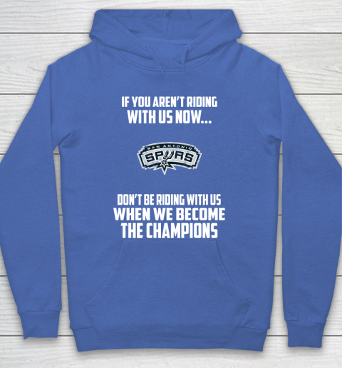 NBA San Antonio Spurs Basketball We Become The Champions Hoodie 6