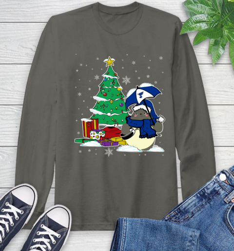 St.Louis Blues NHL Hockey Cute Tonari No Totoro Christmas Sports (1) Long Sleeve T-Shirt 9