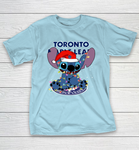 Toronto Maple Leafs NHL Hockey noel stitch Christmas T-Shirt 10