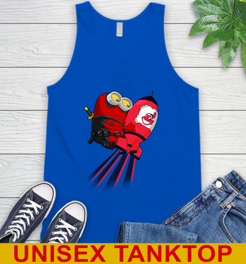 MLB Baseball Cleveland Indians Deadpool Minion Marvel Shirt Tank Top 4