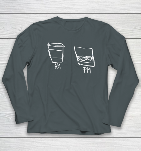 AM Coffee PM Win Long Sleeve T-Shirt 3