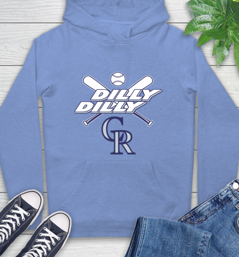 MLB Colorado Rockies Dilly Dilly Baseball Sports Hoodie 11