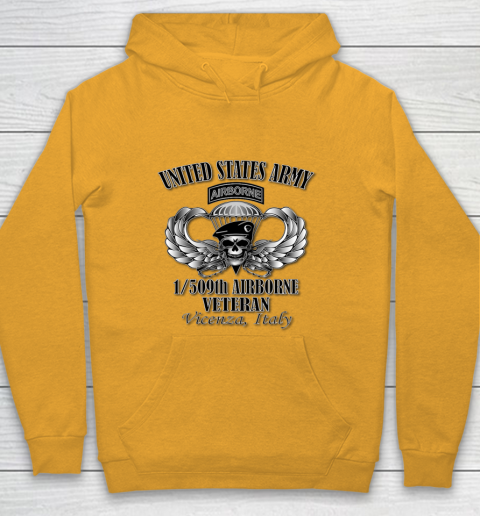 Veteran Shirt 1 509th Airborne Veteran Youth Hoodie - Image 3