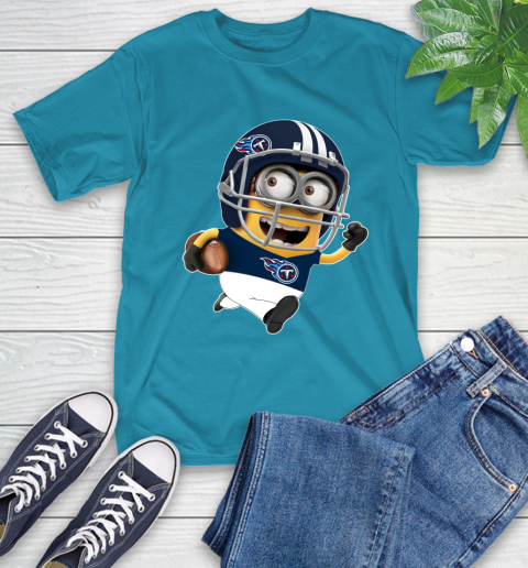 NFL Tennessee Titans Minions Disney Football Sports T-Shirt 8