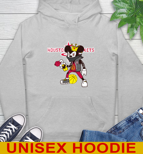 Houston Rockets NBA Basketball Mickey Peace Sign Sports Hoodie 7 Houston Rockets NBA Basketball Mickey Peace Sign Sports Hoodie - Image 7