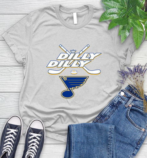NHL St.Louis Blues Dilly Dilly Hockey Sports Women's T-Shirt