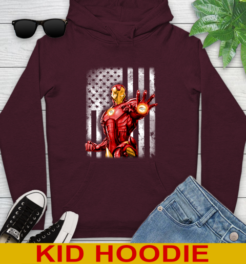 Iron man hoodie top kids