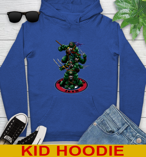 NHL Hockey Winnipeg Jets Teenage Mutant Ninja Turtles Shirt Youth Hoodie 10