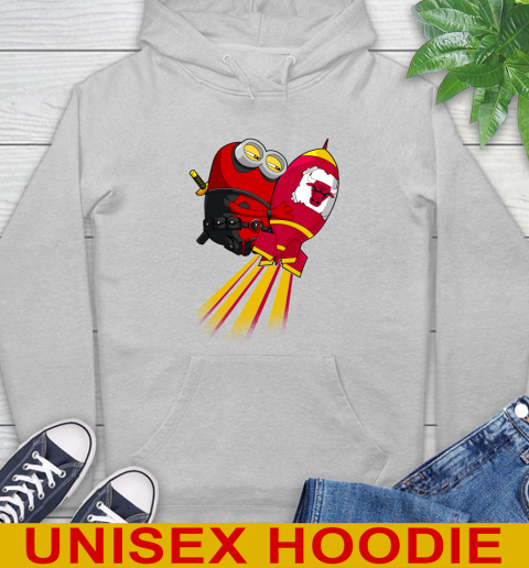 NBA Basketball Chicago Bulls Deadpool Minion Marvel Shirt Hoodie 6