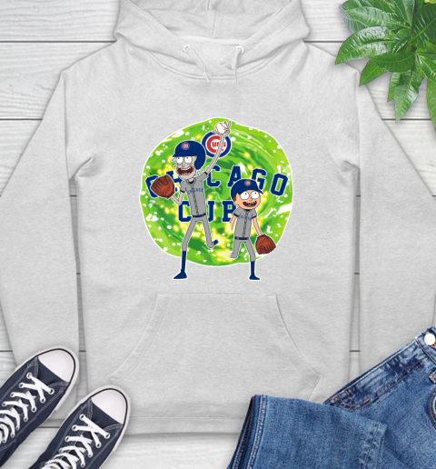 MLB Chicago Cubs Rick And Morty Baseball Sports Hoodie