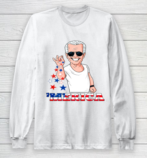 Biden Bae 4th Of July Funny Salt Freedom Long Sleeve T-Shirt