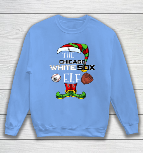 Chicago White Sox Christmas ELF Funny MLB Sweatshirt 8