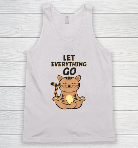 Yoga Cat Let Everything Go Tank Top