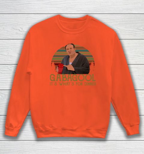 Gabagool  It's What's for Dinner Sweatshirt 3