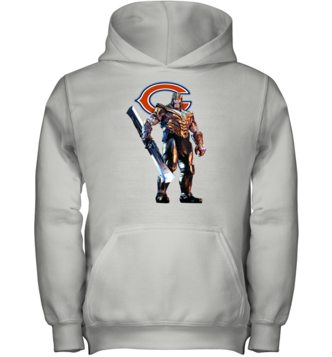 Chicago Bears NFL Football Captain America Marvel Avengers American Flag  Shirt Hoodie