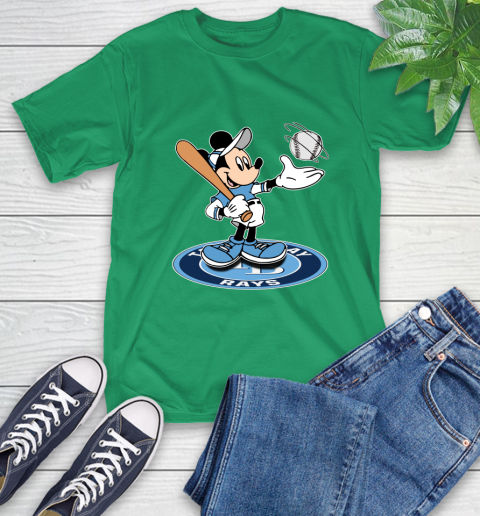 MLB Baseball Tampa Bay Rays Cheerful Mickey Disney Shirt T-Shirt 8