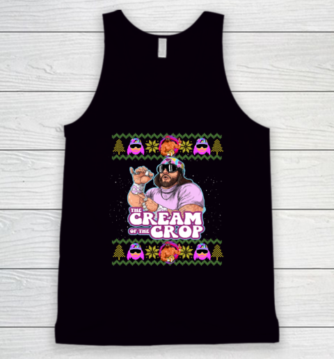 Macho The Cream of The Crop,Wrestling Ugly Christmas Tank Top