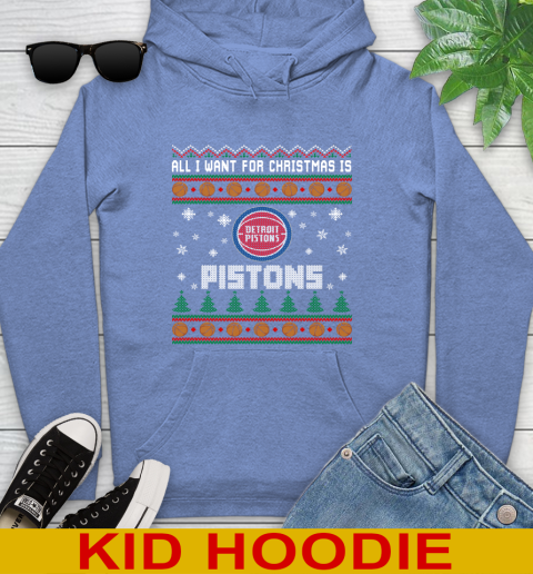 NBA Basketball All I Want For Christmas Is Detroit Pistons 139