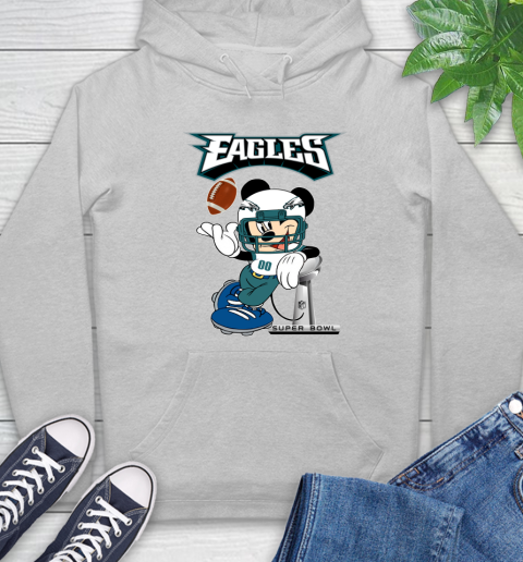 NFL Philadelphia Eagles Mickey Mouse Disney Super Bowl Football T Shirt Hoodie 6