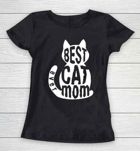 Mother's Day Funny Gift Ideas Apparel  Best cat mom T Shirt T Shirt Women's T-Shirt