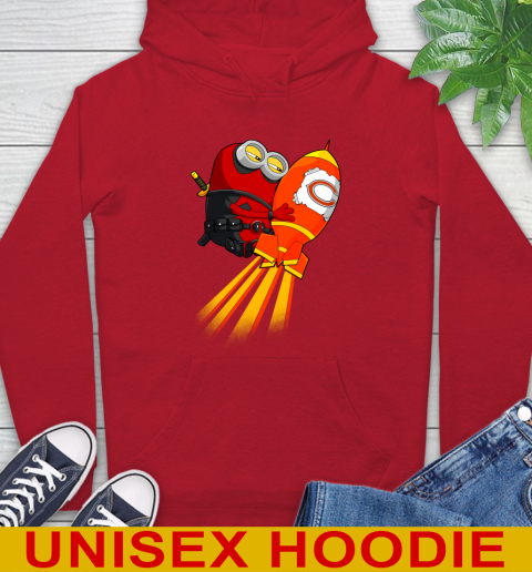NFL Football Chicago Bears Deadpool Minion Marvel Shirt Hoodie 10