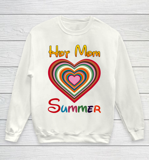 Hot Mom Summer LGBT Gay Youth Sweatshirt