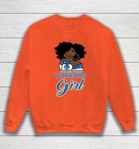 Golden State Warriors Girl NBA Sweatshirt 4