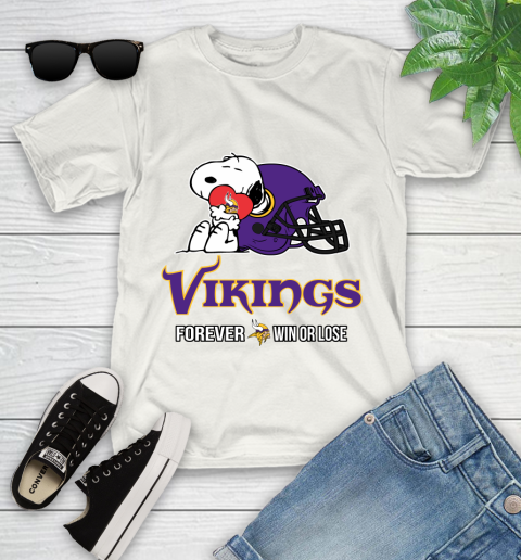 NFL The Peanuts Movie Snoopy Forever Win Or Lose Football Minnesota Vikings 103