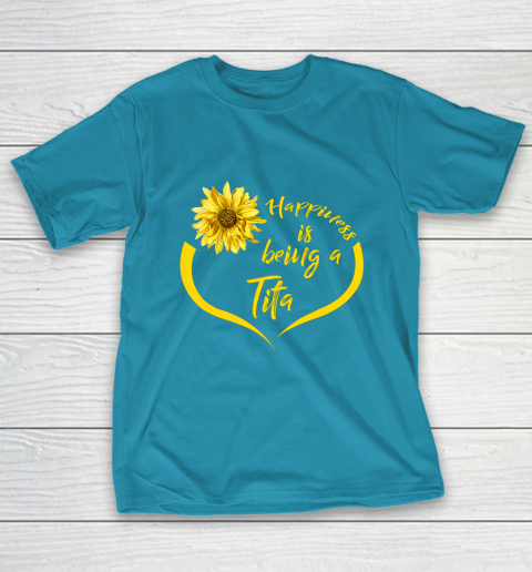 Womens Tita Gift Happiness Is Being A Tita T-Shirt 7