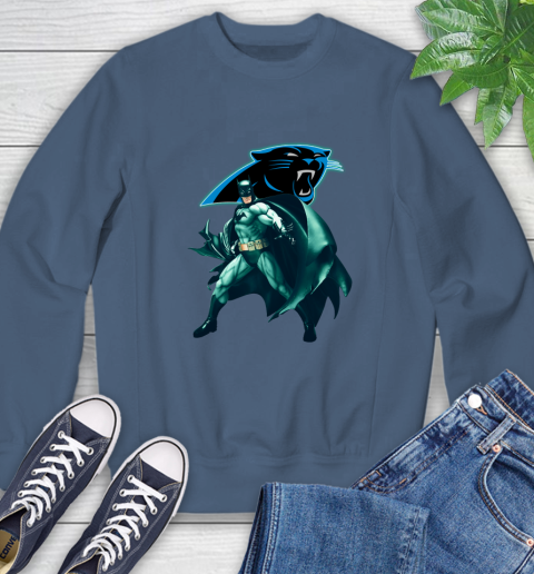 NFL Batman Football Sports Carolina Panthers Sweatshirt 7